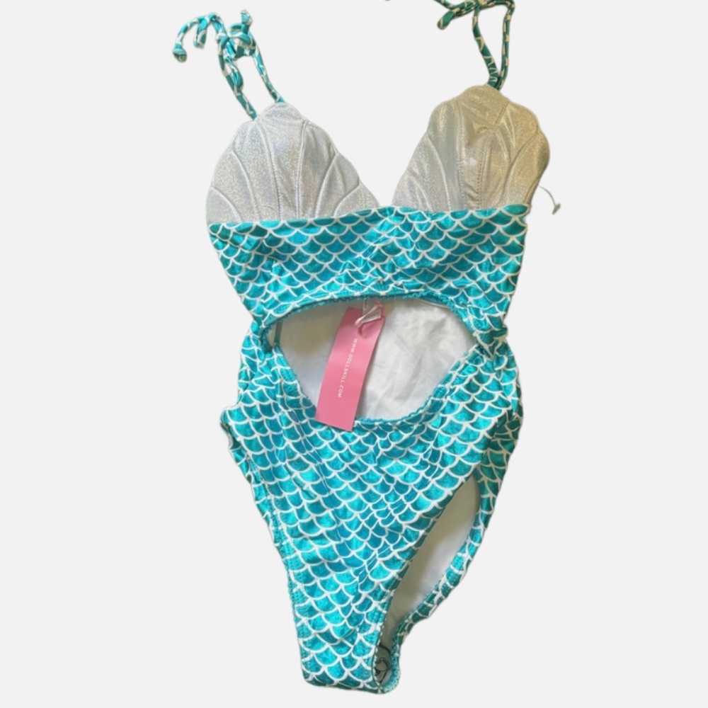 Dolls Kill Mermaid Bathing Suit, NWT